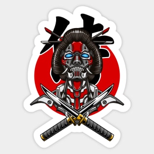 Mecha Samurai 03 Sticker